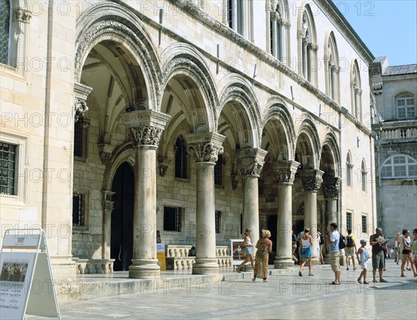 Rector's Palace, Dubrovnik, Croatia.