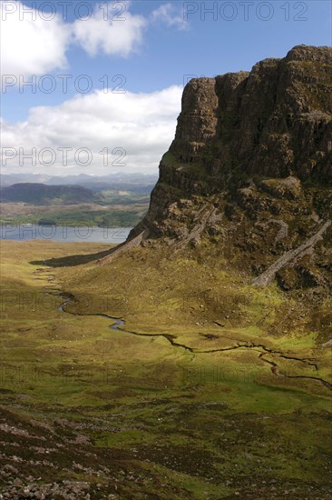 Applecross Peninsula and Loch Kishorn, Highland, Scotland.