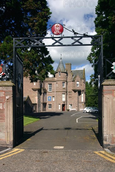 Headquarters of the Royal Highland Regiment, Perth, Scotland.