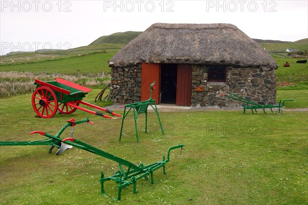 Museum of Island Life, Kilmuir, Isle of Skye, Highland, Scotland.