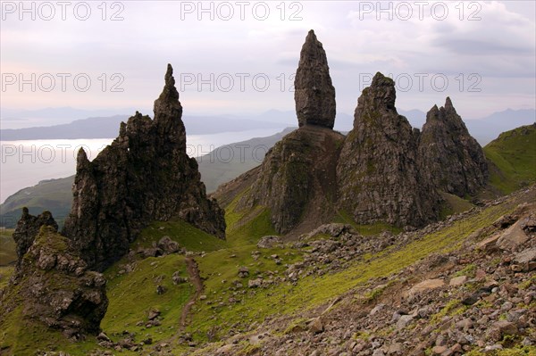 The Old Man of Storr, Isle of Skye, Highland, Scotland.