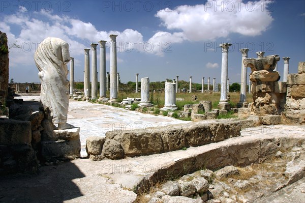 The gymnasium, Salamis, North Cyprus.