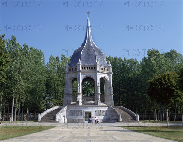 Scala Sancta War Memorial, Sainte Anne d'Auray, Brittany, France.