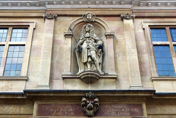 Charles II on Custom House, Kings Lynn, Norfolk.