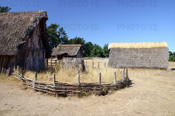 West Stow Country Park and Anglo-Saxon Village, Bury St Edmund's, Suffolk.