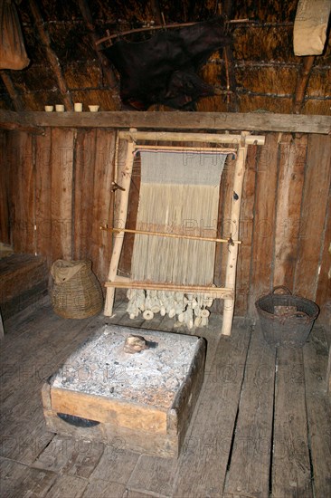 West Stow Country Park and Anglo-Saxon Village, Bury St Edmund's, Suffolk.