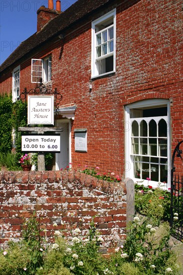 Jane Austen's House, Hampshire, England.