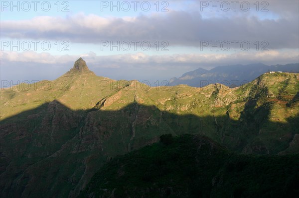 Roque de Taborno, Anaga Mountains, Tenerife, 2007.