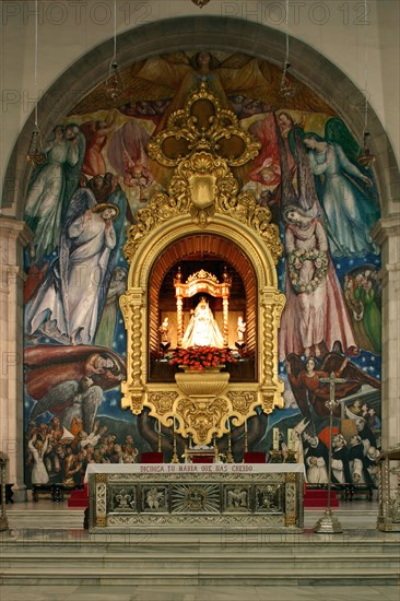 Inside Church, Candelaria, Tenerife, 2007.