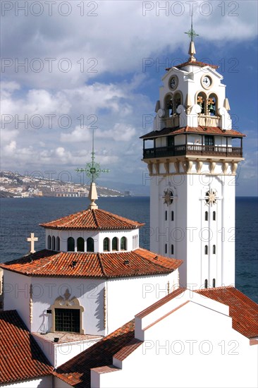 Church and bay, Candelaria, Tenerife, 2007.