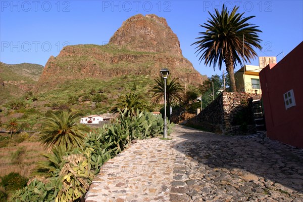 Street in Masca, Tenerife, Canary Islands, 2007.