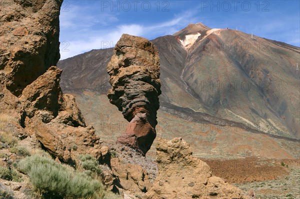 Roques Chinchado, Parque Nacional del Teide, Tenerife, Canary Islands, 2007.