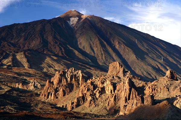 Mount Teide volcano, Parque Nacional del Teide, Tenerife, Canary Islands, 2007.