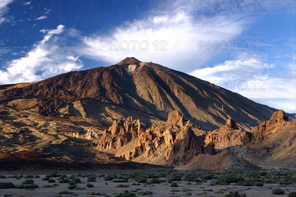 Mount Teide volcano, Parque Nacional del Teide, Tenerife, Canary Islands, 2007.