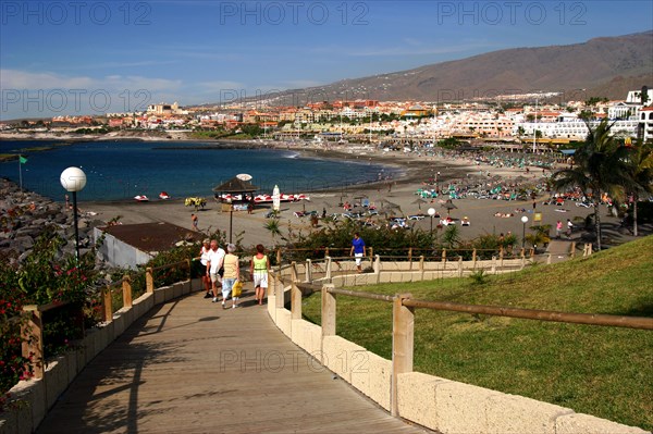 Playa de Torviscas beach, Playa de las Americas, Tenerife, Canary Islands, 2007.