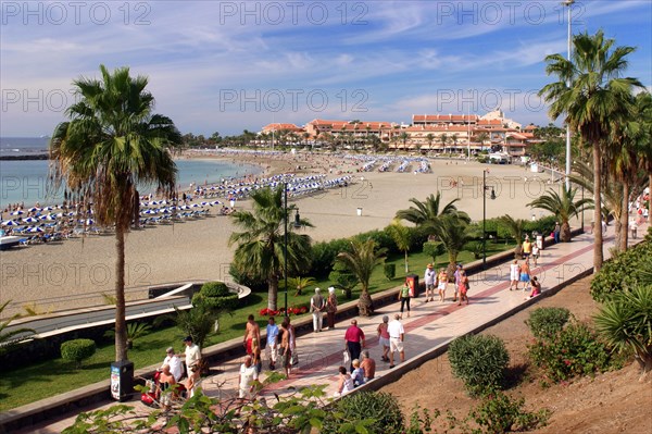 Playa de las Vistas, Los Cristianos, Tenerife, Canary Islands, 2007.