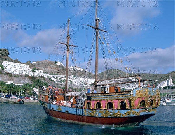 'Party Boat', Puerto Rico, Gran Canaria, Canary Islands.