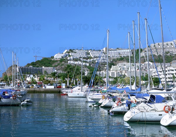 Marina, Puerto Rico, Gran Canaria, Canary Islands.