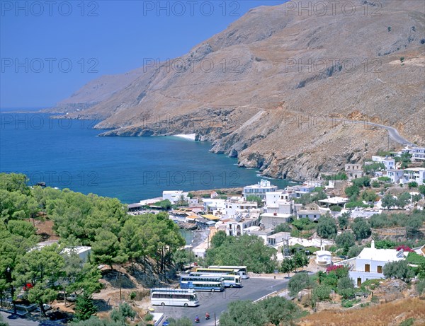 Hora Sfakion, Crete, Greece.