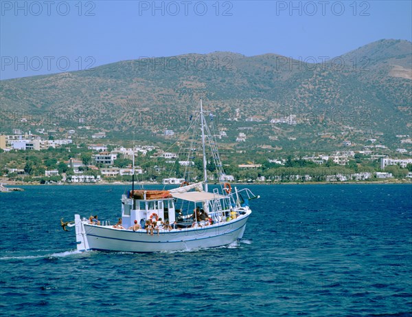 Spinalonga Cruise, Aghios Nikolasos, Crete, Greece.