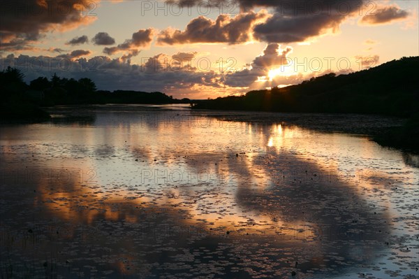 Loch Nedd near Drumbeg, Highland, Scotland.