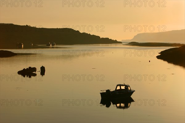 Sound of Ulva, Isle of Mull, Argyll and Bute, Scotland.