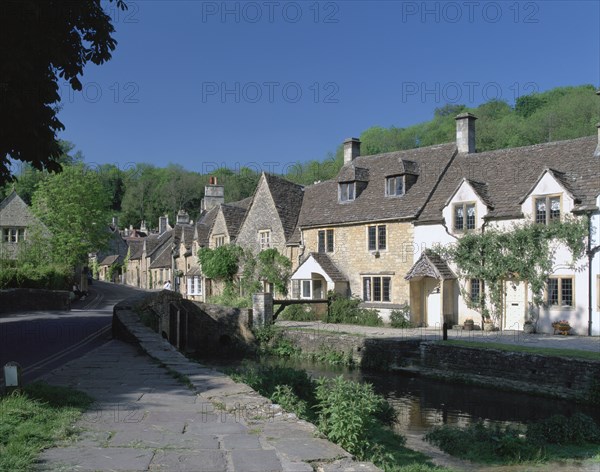 Castle Combe, Wiltshire.