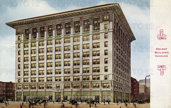 The Hearst Building, Chicago, Illinois, USA, 1915. Artist: Unknown