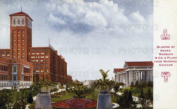 Sears, Roebuck & Co plant, Chicago, Illinois, USA, 1915. Artist: Unknown