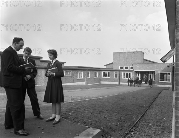 Pope Pius X school, Wath-upon-Dearne, Rotherham, 1959.  Artist: Michael Walters