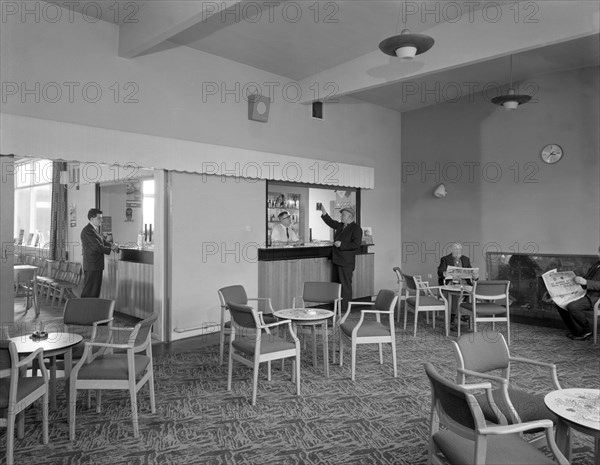 Clear beer at the miners' welfare, Swinton, South Yorkshire, 1960. Artist: Michael Walters