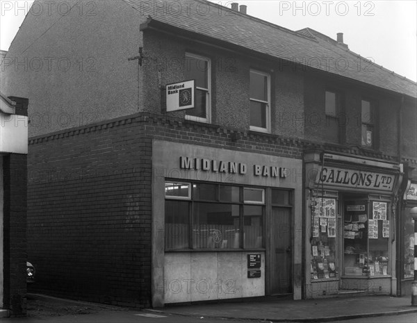 Midland Bank, Thurnscoe, South Yorkshire, 1969. Artist: Michael Walters