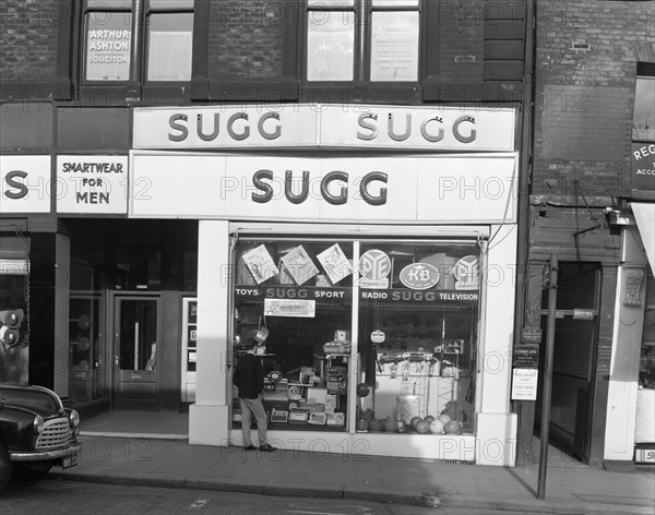 Sugg's, Castle Street branch, Sheffield, South Yorkshire, 1963. Artist: Michael Walters