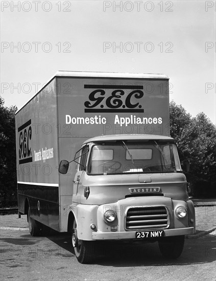 GEC Austin delivery lorry, Swinton South Yorkshire, 1963.  Artist: Michael Walters