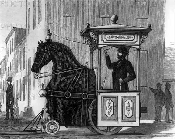 Horse power, 1876. Artist: Unknown