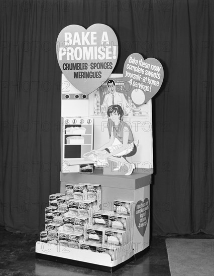 'Bake a Promise', Batchelors gondola display, 1965. Artist: Michael Walters