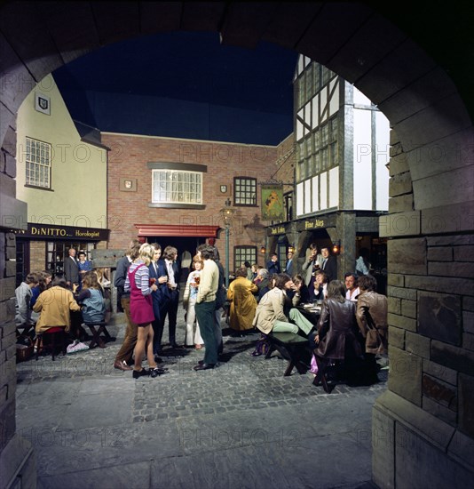 The Stonehouse themed pub, Sheffield, South Yorkshire, 1971.  Artist: Michael Walters