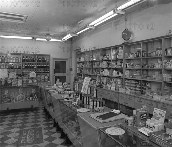 New Lodge Road Co-op self service supermarket, Barnsley, South Yorkshire, 1957. Artist: Michael Walters