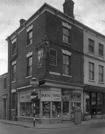 Sugg Sport shop, Grimsby, Lincolnshire, 1960. Artist: Michael Walters