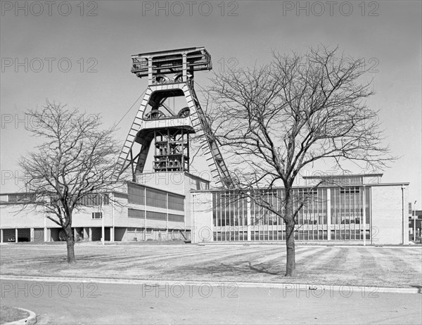 The Big A, Hem Heath Colliery, Trentham, Staffordshire, 1960.  Artist: Michael Walters