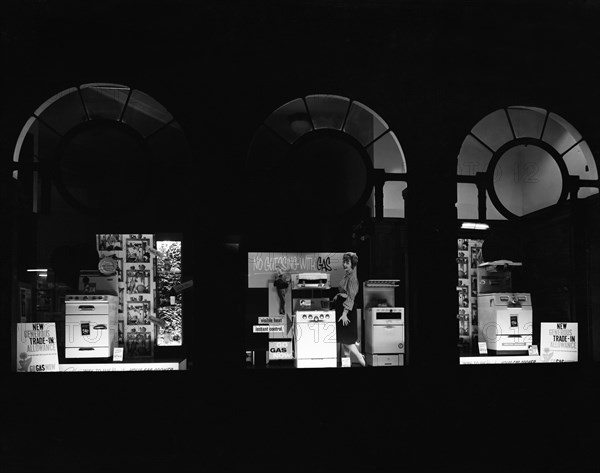 East Midlands Gas Board shop window display, Worksop, Nottinghamshire, 1961. Artist: Michael Walters