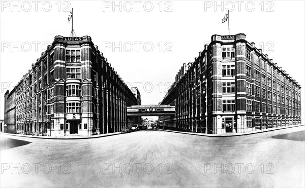 Head office and works of Joseph Lucas, Great King Street, Birmingham, West Midlands, 1961. Artist: Michael Walters