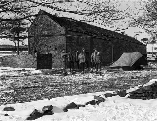 Outward Bound course, near Hope, Derbyshire, 1965. Artist: Michael Walters