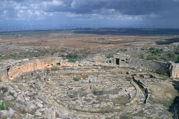 Roman theatre, Cyrene, Libya.