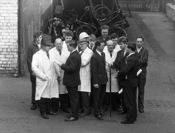 Industrial relations, Swinton, South Yorkshire, 1966. Artist: Michael Walters