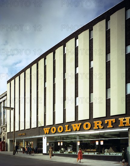 Woolworths, Barnsley store, South Yorkshire, 1971. Artist: Michael Walters