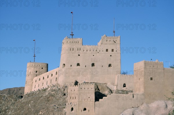 Fort Jalali, Muscat (Masqat), Oman.