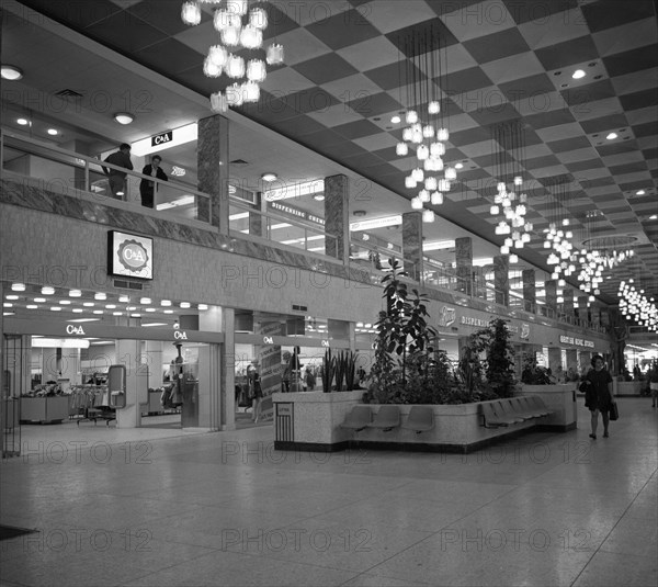 The new Arndale Shopping Centre in Doncaster, 1969. Artist: Michael Walters