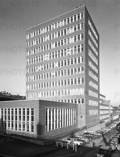 New metallurgy block shortly after completion, Sheffield University, South Yorkshire, 1966. Artist: Michael Walters