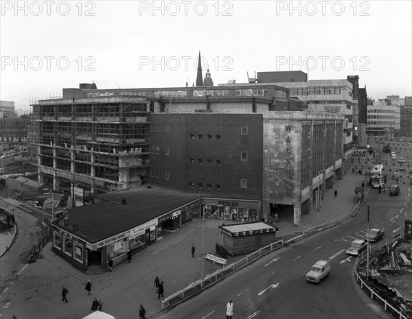 Walsh's department store in Sheffield prior to its redevelopment, South Yorkshire, 1966. Artist: Michael Walters